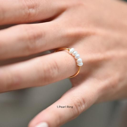 Pearls Mini Ring