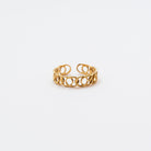 Halo Open Ring | Minimal Elegance by Mila Online Shop