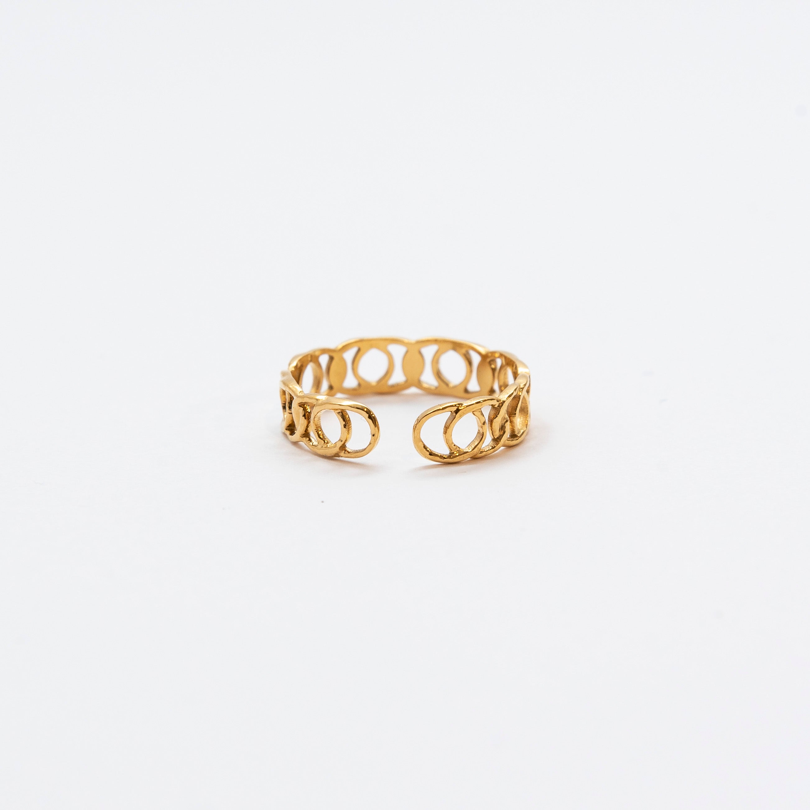 Halo Open Ring | Minimal Elegance by Mila Online Shop