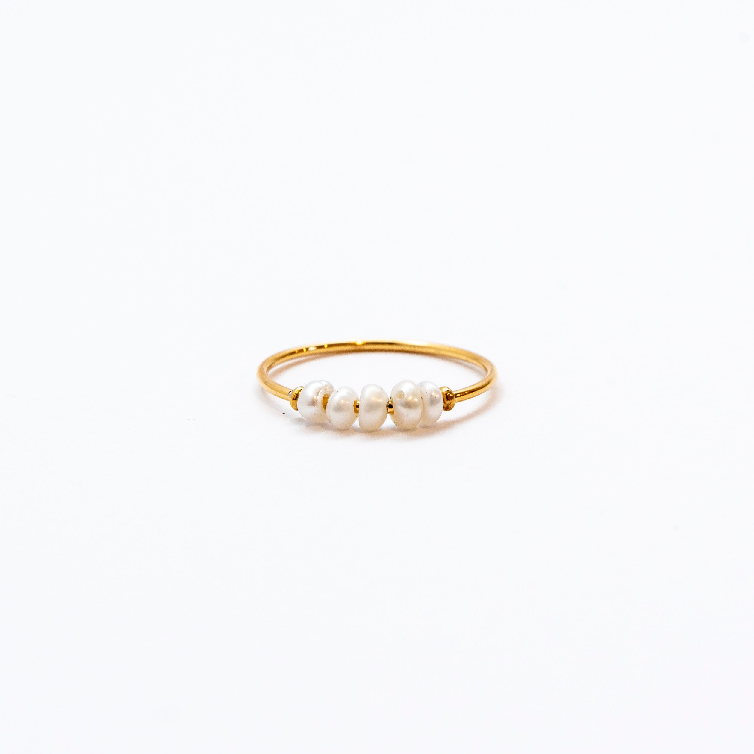 Pearls Mini Ring | A Delicate Statement of Elegance