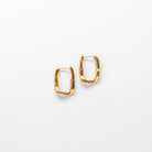 Wavy Square Hoop Earrings | Elevate Your Look with a Unique Twist