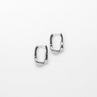 Wavy Square Hoop Earrings - Elevate Your Look with a Unique Twist