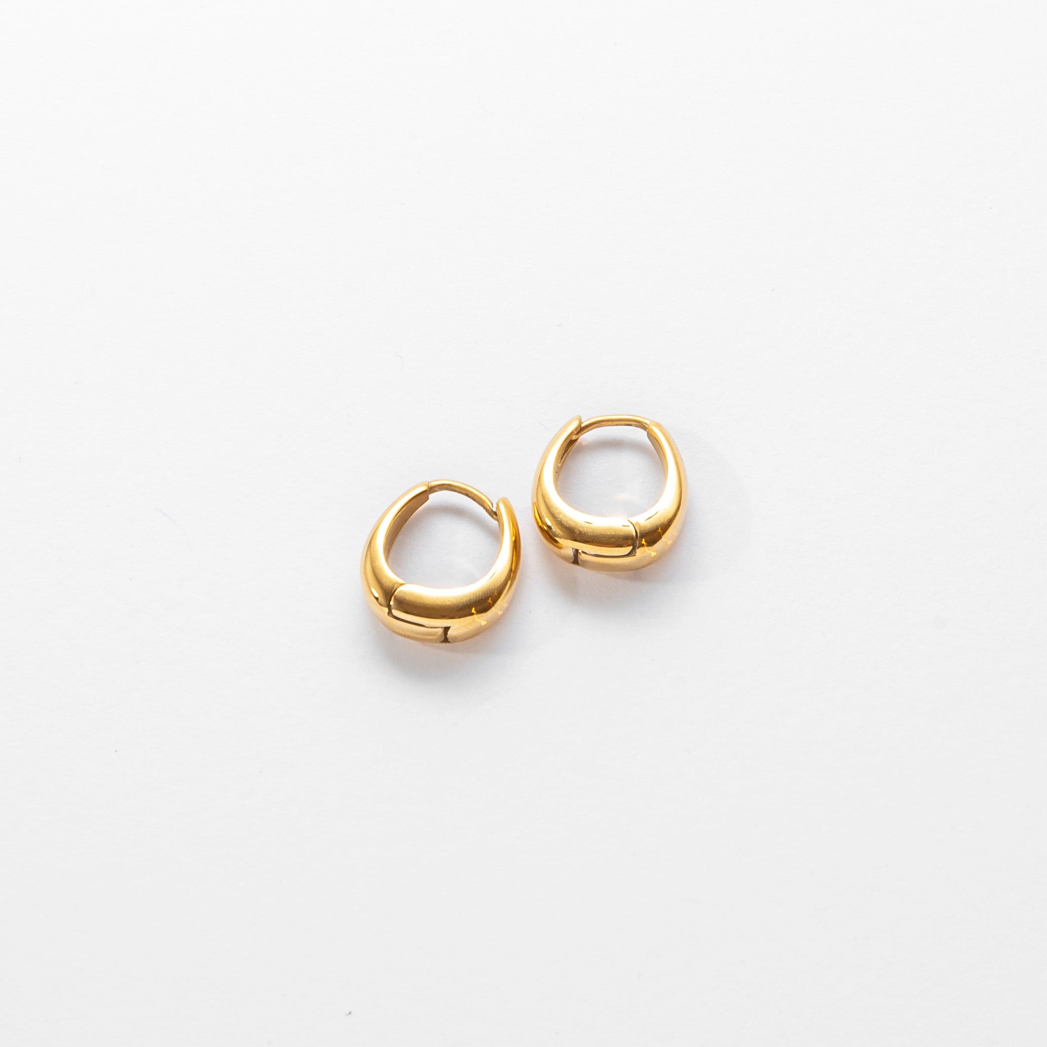 Dainty Huggie Classic Hoops