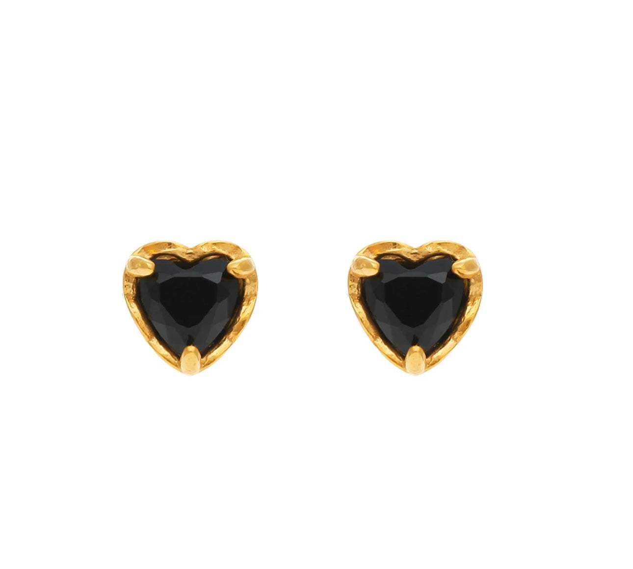 Heart Stud Earrings